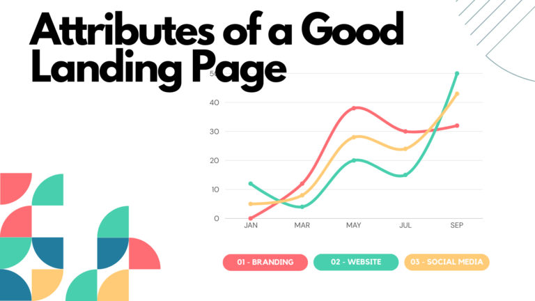 attributes of a landing page